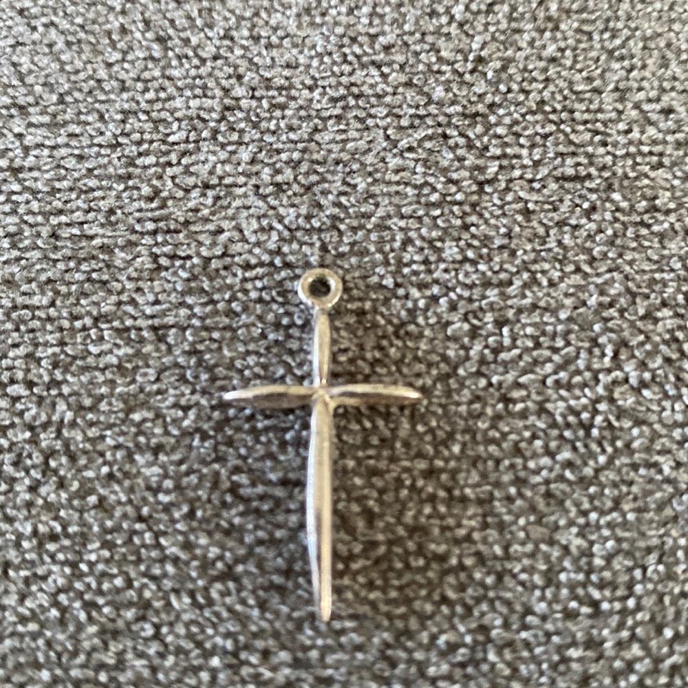 Sterling silver cross